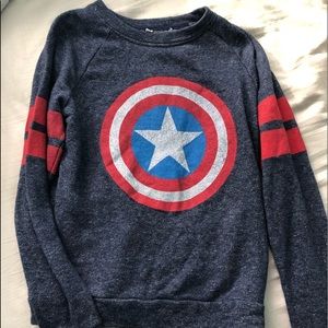 Marvels Captain America Sweatshirt